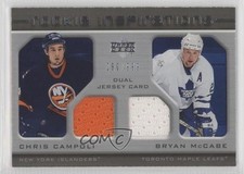 2005 Upper Deck Rookie Update Inspirations /999 Chris Campoli Bryan McCabe 0nk