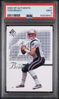 2002 SP Authentic - Tom Brady #1 PSA 9