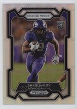 2024 Panini Prizm Draft Picks Silver Prizm Emani Bailey #158 1h5v