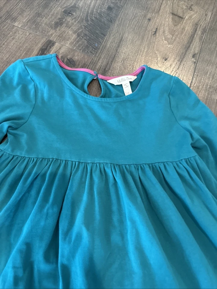 Vestido Matilda Jane Veggie Stand Talla 6 Volantes Verdes Foto 4 de 4