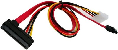 zdyCGTime 15-Inch SATA Serial ATA Data and Power Combo Cable(SATA22Pin to Data+P