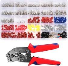 26 Types Automotive Connector Kit With Wire Crimping Tool, 1/1.5/1.8/2.2/2.8/...