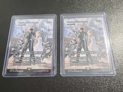 MTG Final Fantasy English Blessing of the Oracle Akroma's Will Showcase X2