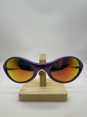 Oakley Purple Jacket Flames Sunglasses Gorpcore Outdoor y2k rare
