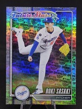 2026 Topps Roki Sasaki Opening Day Foil #66 Dodgers 