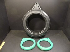 Vintage LUMAR Hard Plastic Tire Swing Kids Toy - Made In USA + IRWIN RINGS