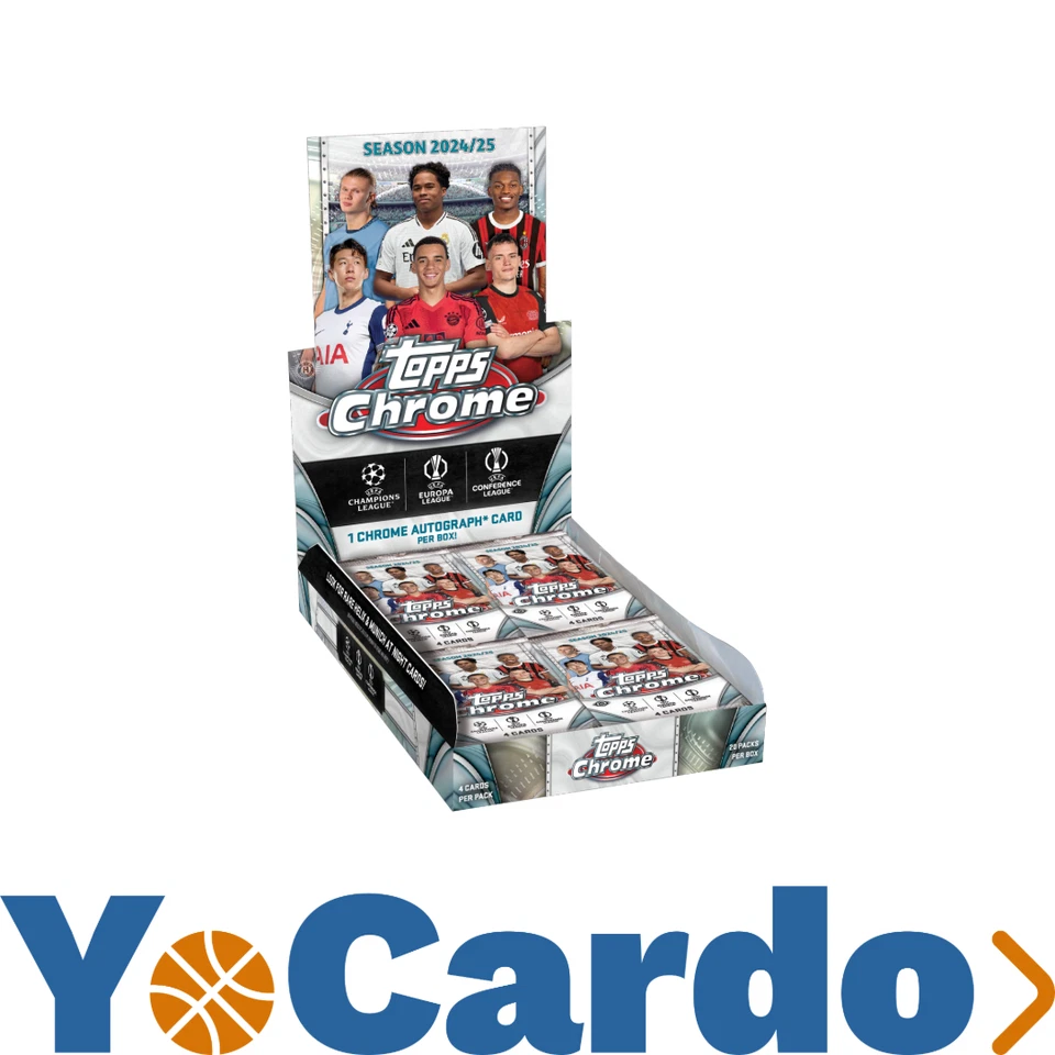 2024-25 Topps Chrome UCC Hobby Box
