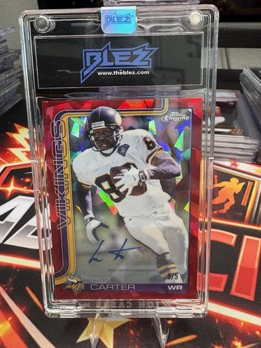 2025 Topps Chrome Cris Carter Base (RAW)