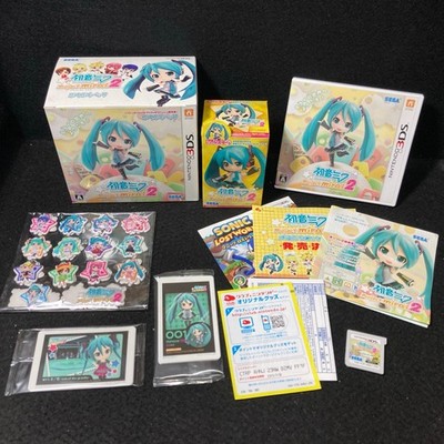 3DS Hatsune Miku Project Mirai2  Puchi Puku Pack Limited Edition CIB Japan