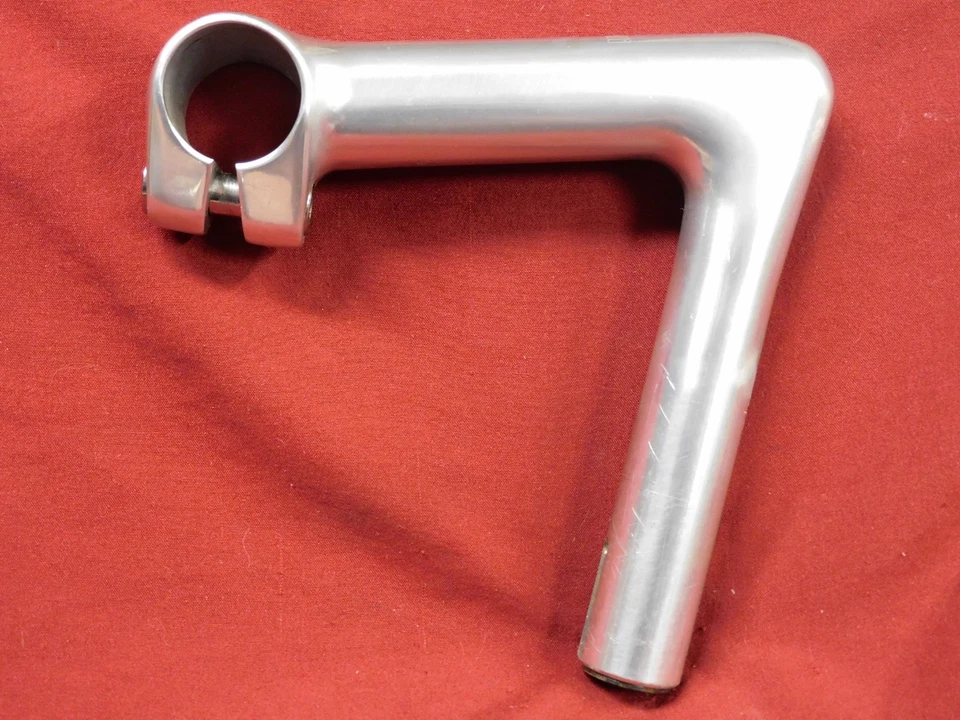 New Old Stock Vintage Silver Cinelli 1A Silver 110 x 26.0 x 22.2 mm Stem 11 cm - Image 3 of 4