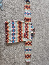 PATAGONIA Synchilla Snap-T Fleece Pullover Timber Twist Aztec Size xs 0002