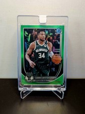 Giannis Antetokounmpo 2025-26 Bowman Chrome🏀 #BCV-80 GREEN REFRACTOR  #'d/99 
