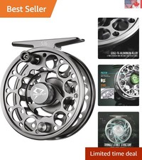 Fly Fishing Reel - Ambidextrous Design, Smoot...