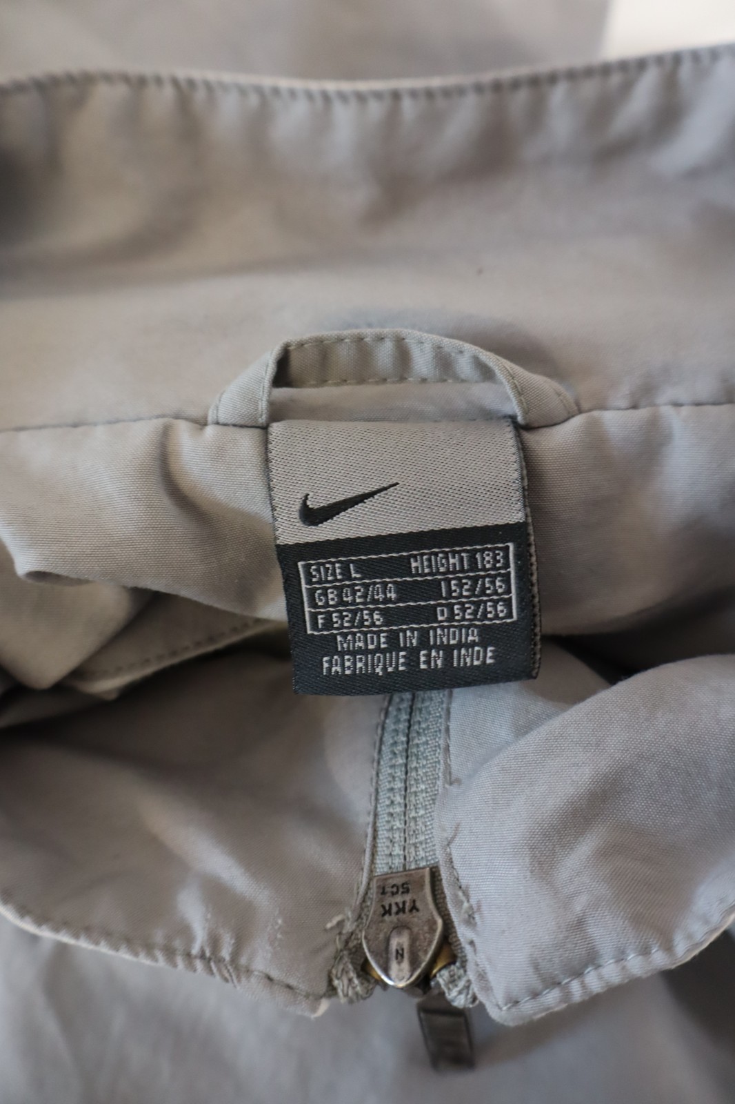 NIKE MEN'S SPORTS JACKET size 52 56 MAN VINTAGE CASUAL JACKET SWEATSHIRT SPORT WITH ZIP thumbnail 9