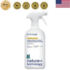 ATTITUDE Window and Mirror Cleaner, EWG Verified, Plant- and Mineral-Based In...