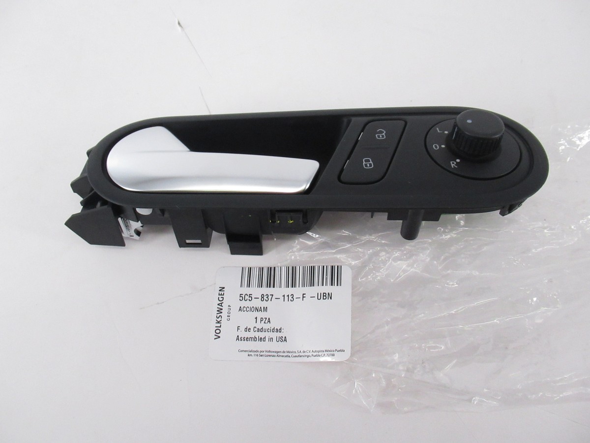 Genuine OEM VW 5C5-837-113-F-UBN Driver Inside Door Handle 2012