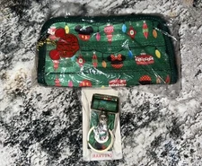 New Disney Harveys Mickey  Christmas Holiday Classic Wallet CNG Key Chain