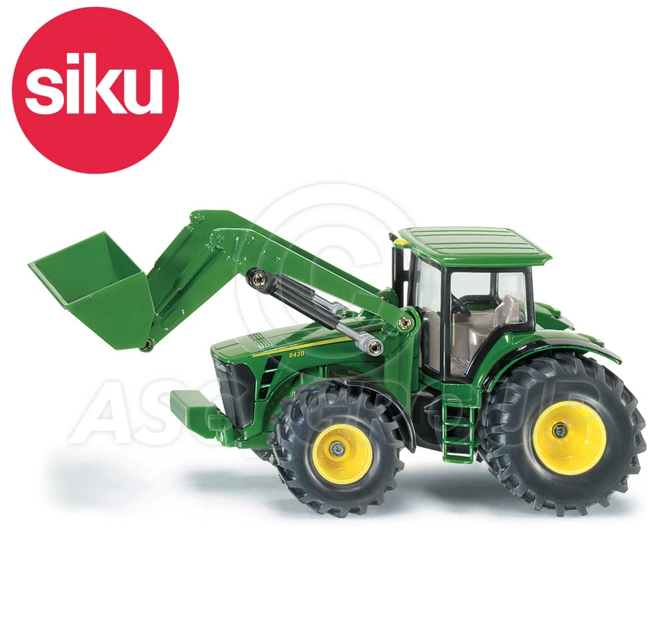 Siku NO.1982 1:50 Maßstab John Deere Traktor Mit Frontlader Dicast Modell / Toy - Bild 1 von 1