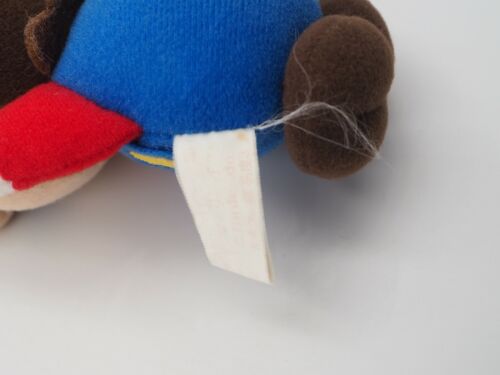 Super Mario A1612 All Star Bros Banpresto 1991 Peluche 6" Muñeca de Peluche Japón - Imagen 7 de 8