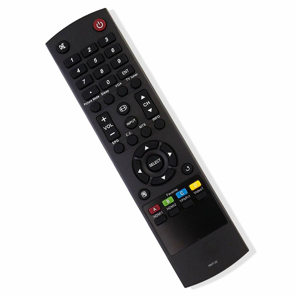RMT-22 Remote for Westinghouse TV UW-37SC1W UW-32SC1W UW-32S3PW EW-39T6MZ LD4695