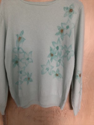 ladies mint green jumper