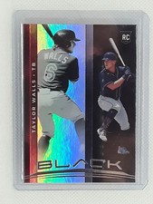 Taylor Walls 2021 Chronicles Black - #15 RC - Tampa Bay Rays