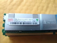 Lot 4 Hynix 1GB 2Rx8 PC2-5300F DDR2-667Mhz ECC Server Memory