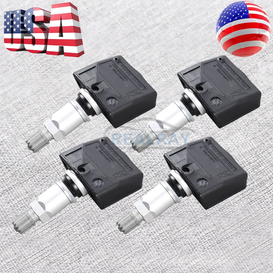 4pcs 407001-AA0D TPMS Tire Pressure Sensors For Infiniti FX35 G35 M45 QX56 Q45 - Image 3 of 4