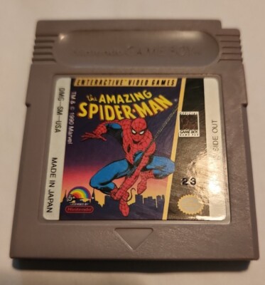 The Amazing Spider-Man (Nintendo Game Boy, 1990) Game Cartridge Only 
