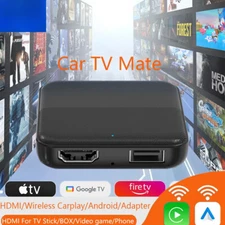 Auto Tv Mate HDMI Multimedia Adapter Wired To Wireless Carplay Video Converter