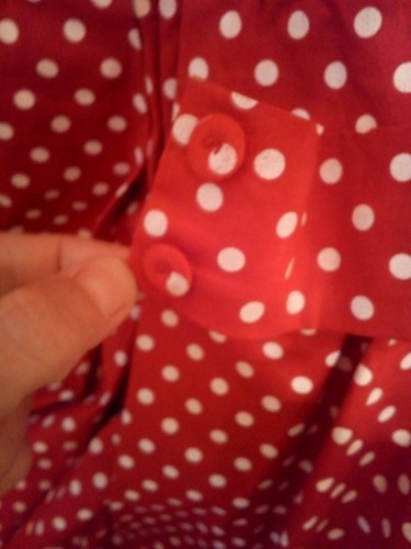 James Lakeland stunning brand new red polka dot dress size UK8 RP£190 no tags - Picture 6 of 7