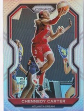 2021 WNBA Prizm Chennedy Carter Refractor #49 Atlanta Dream PWE