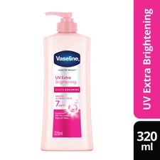 Vaseline UV Extra Brightening Gluta Ceramide Body Moisturizer Skin 320 ml