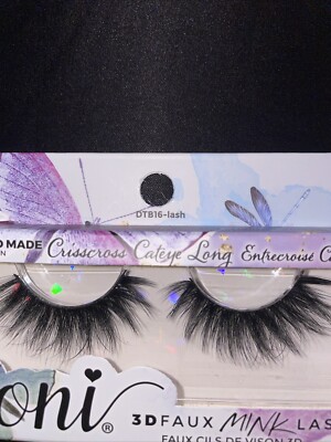 IONI CRISSCROSS CATEYE LONG 3D NEW  SOLD OUT  BUTTERFLY PARADISE