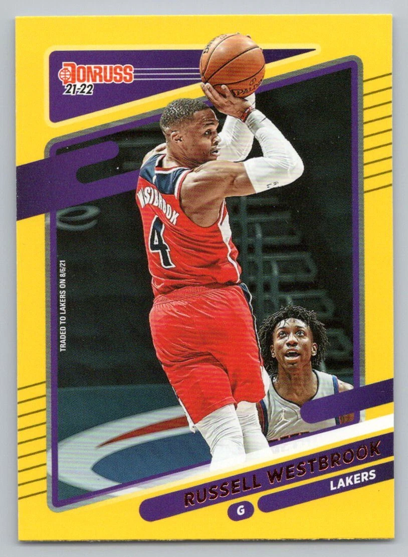 2021-22 Panini Donruss - Russell Westbrook #72 for sale | eBay
