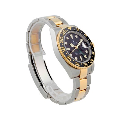 Rolex GMT-Master II 116713 Stainless Steel 18k Gold 40mm MINT w
