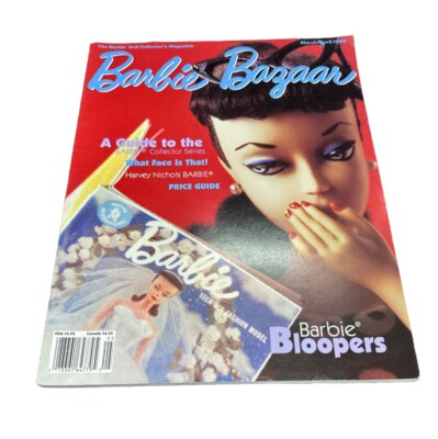 Barbie Bazaar Magazine March/April 1996 Vintage Collectors Paper