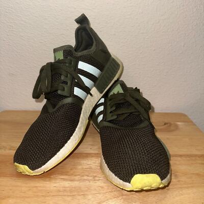 Adidas NMD R1 Night Cargo Dark Green Sneakers - Men's Size 11 | eBay