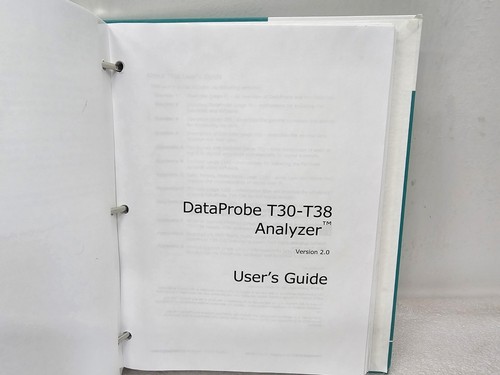 QUALITY LOGIC DataTrap2 Data Probe T30-T38 Analyzer /w Manual + CD - Picture 9 of 18