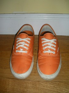 vans classic orange
