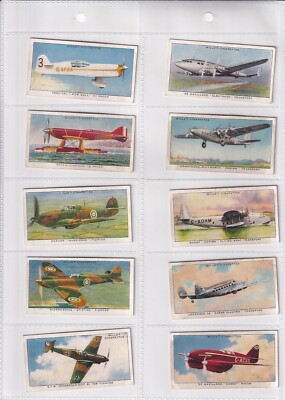 WILLS'S - SPEED (ANDERS) - FULL SET IN SLEEVES - 1938