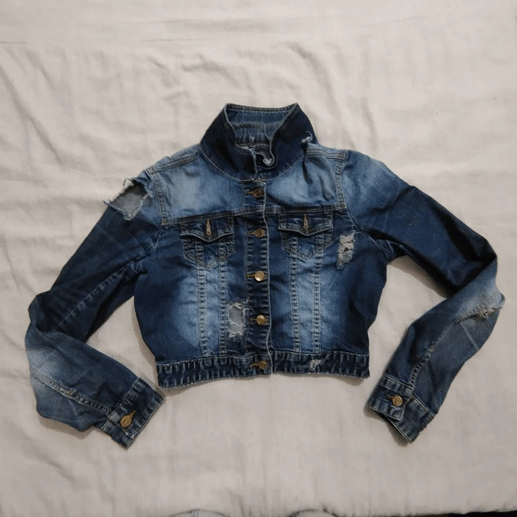 Nicki minaj denim jacket ebay clearance