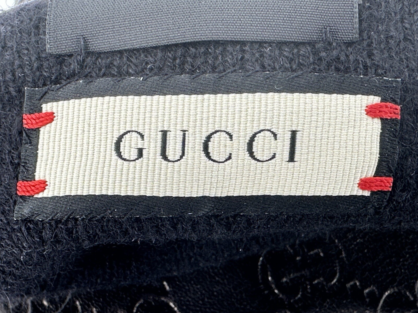 New Luxury Genuine GUCCI Men's Gloves-434211- Leather Large-8.5-S image 8