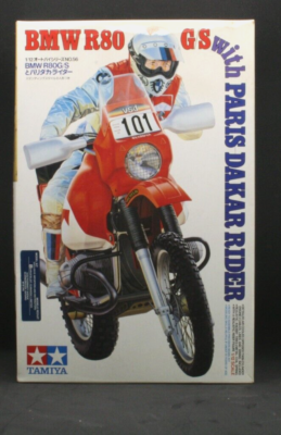 TAMIYA 1/12 BMW R80 G/S with Paris Dakar Rider Model Kit | eBay