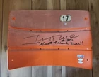 Jerry Rice signed 49ers Candlestick Park Seatback COA JSA PSA/DNA