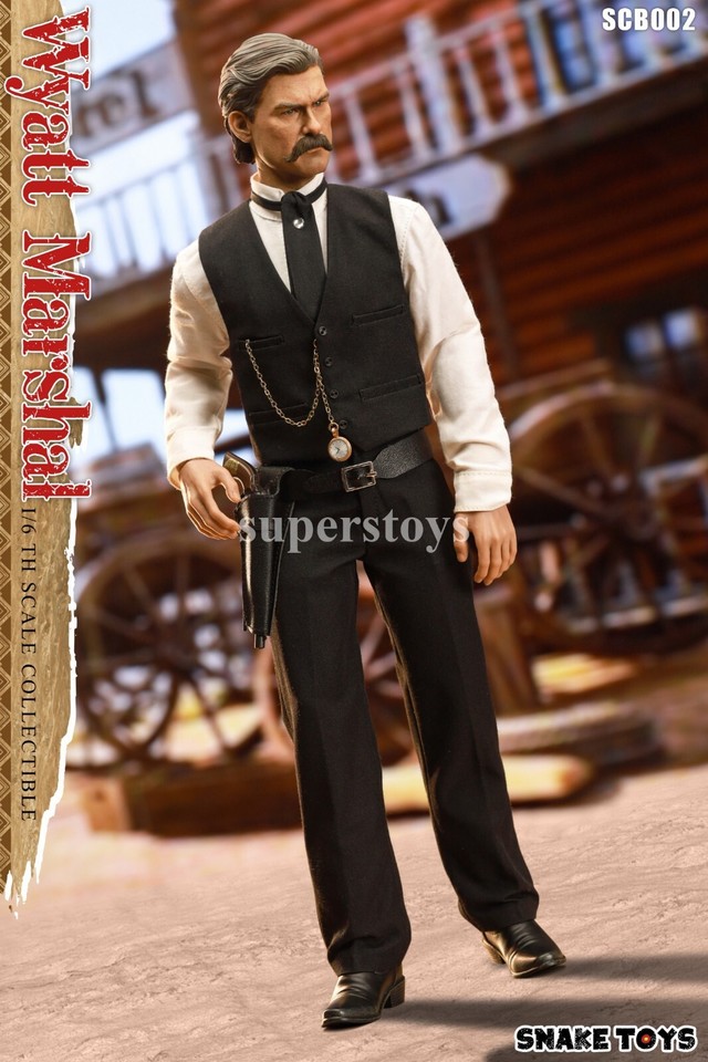 Presale SNAKE TOYS SCB02 1/6 TOMBSTONE Wyatt Marshal 12" Action Figure