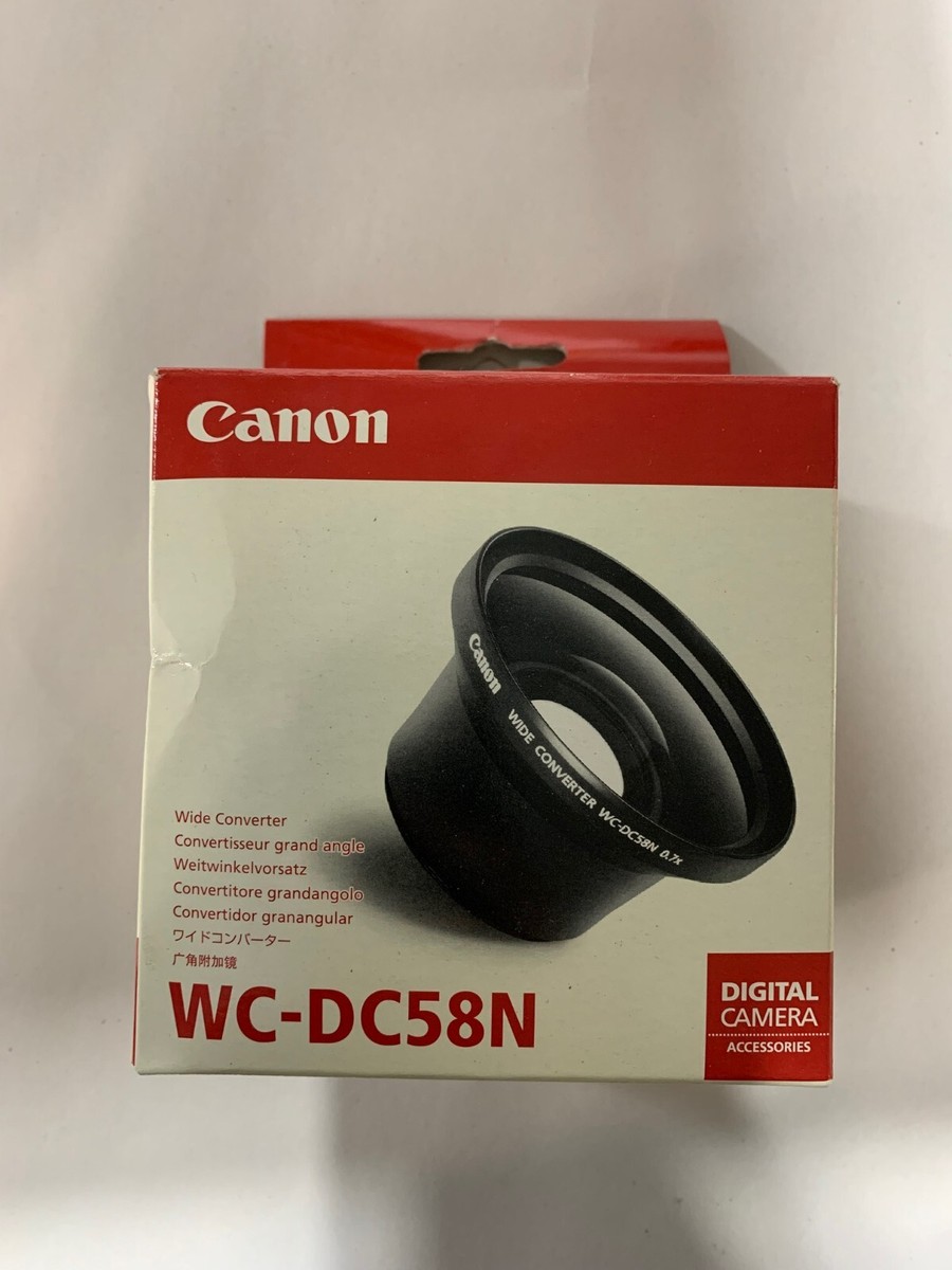 Canon Wide Converter WC-DC58N | eBay