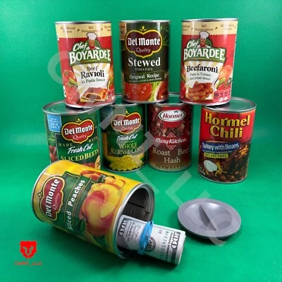 Realistic Stash Can Secret Compartment Diversion Safe Hidden Storage Container