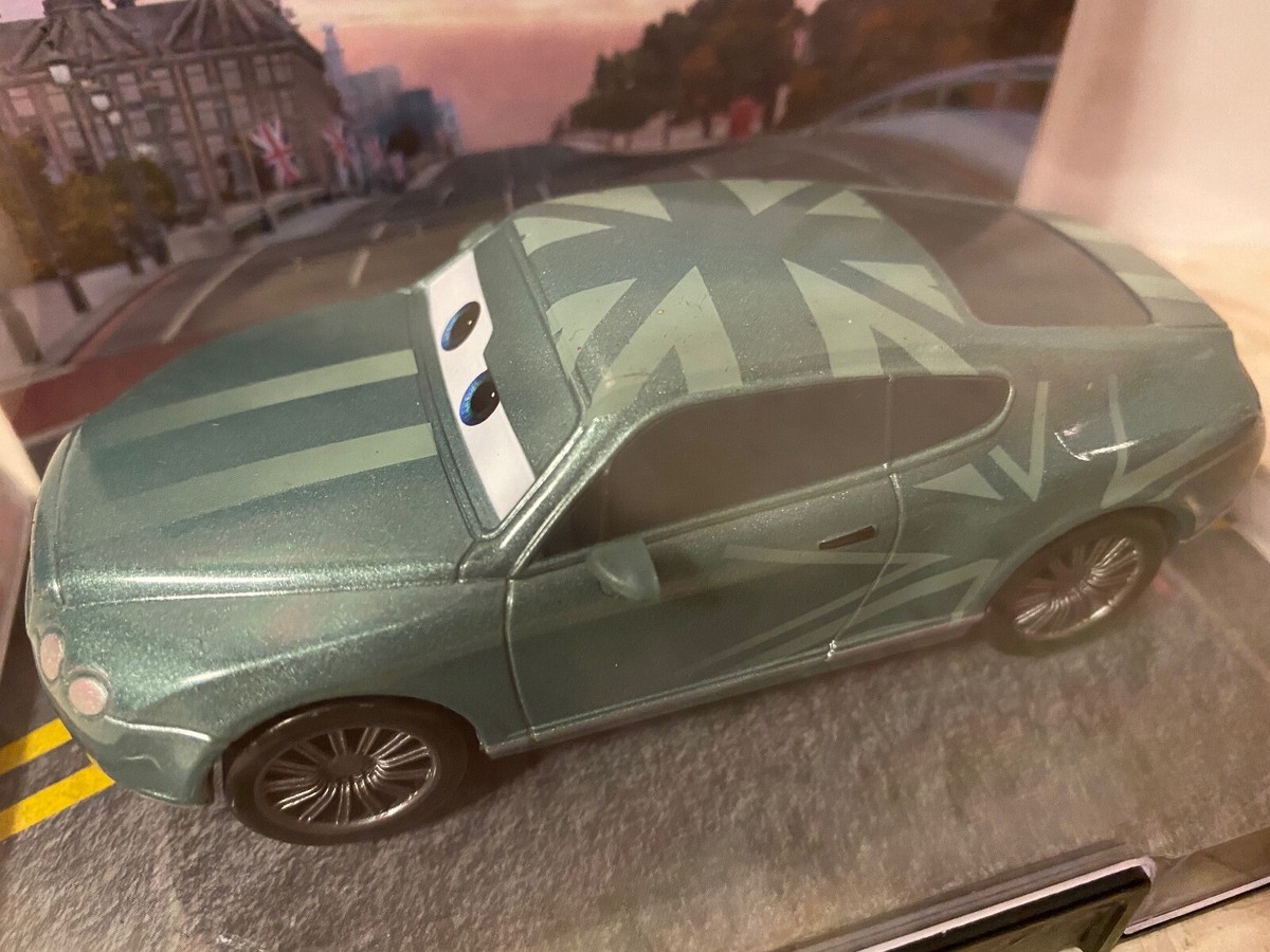 Disney Store Cars 2 Die Cast Collector Case PRINCE WHEELIAM 1:43