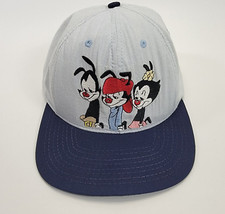 Vintage Animaniacs SnapBack Hat 2003 Made in USA "Be Afraid"